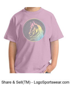 Horse Camp Youth T-Shirt Design Zoom